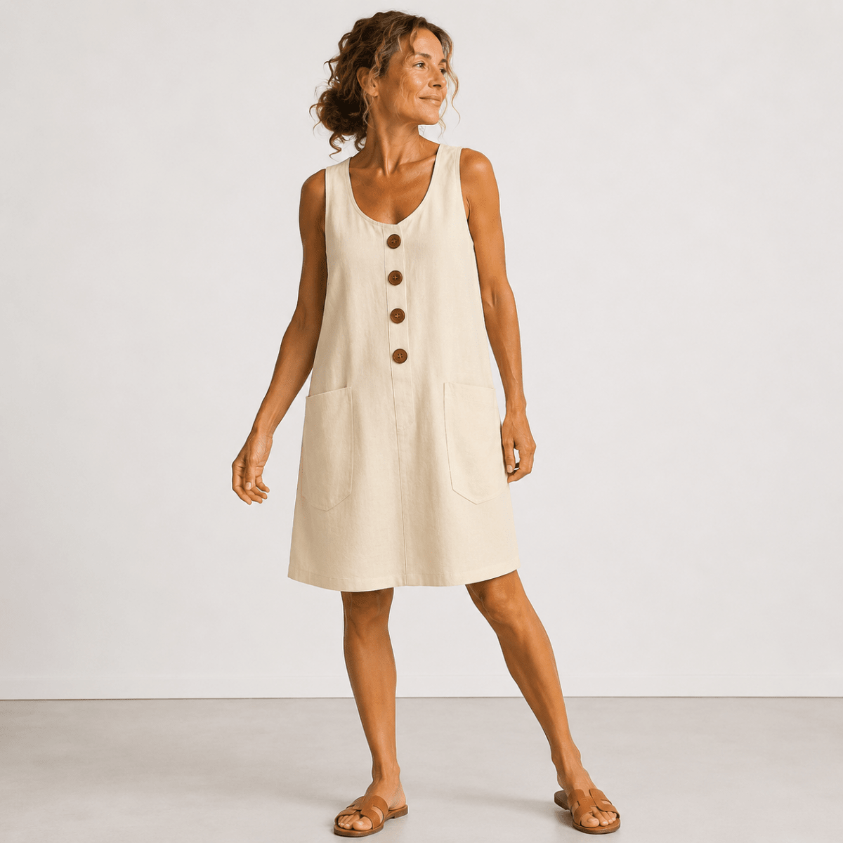 Maud | Vestido de Verão Leve em Algodão - Vêtements & Accessoires | Benedita Lisboa
