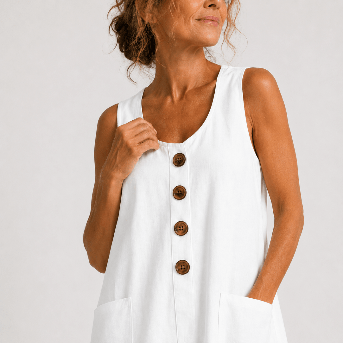 Maud | Vestido de Verão Leve em Algodão - Vêtements & Accessoires | Benedita Lisboa