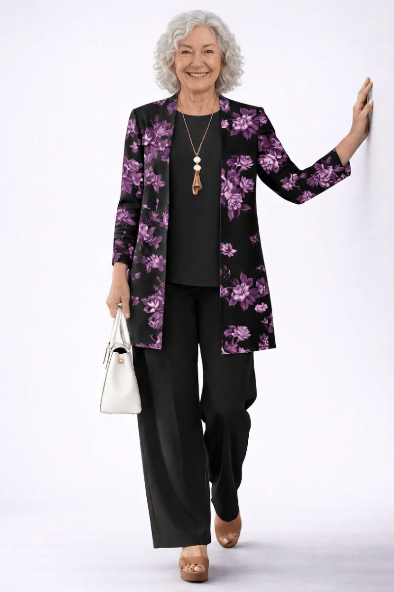 Melissa™ | Conjunto de 3 Peças Preto - | Benedita Lisboa