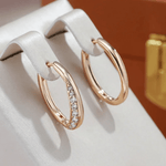 Milagros - Brincos Dourados Chic - Earrings | Benedita Lisboa