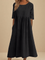 Minea™ | Vestido Em Algodão Arejado - | Benedita Lisboa