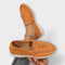 Mocassins Femininos Beiges com Cordão Decorativo - | Benedita Lisboa