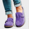 Mocassins Ortópedicos Femininos com Fecho Decorativo - | Benedita Lisboa