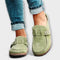 Mocassins Ortópedicos Femininos com Fecho Decorativo - | Benedita Lisboa