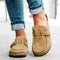 Mocassins Ortópedicos Femininos com Fecho Decorativo - | Benedita Lisboa