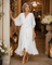 Mónica™ | Vestido Glamour Decote V - Dress | Benedita Lisboa