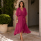 Mónica™ | Vestido Glamour Decote V - Dress | Benedita Lisboa