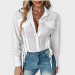 Natalie™ | Blusa de manga comprida - | Benedita Lisboa