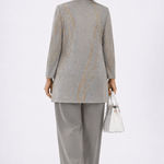 Núria™ | Conjunto de 3 Peças Mármore Azul e Dourado - | Benedita Lisboa