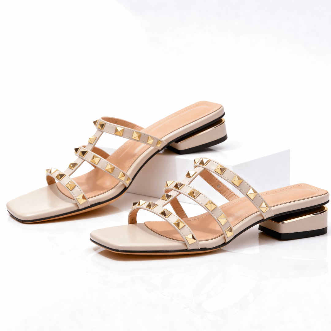 Odete™ | Sandália Ortopédica Comfort Max, com Detalhe Elegante - | Benedita Lisboa
