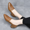 Olene™ | Sapatos de Salto em Pele Vegan com Bordado Suave - | Benedita Lisboa