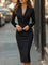 Olivia™ | Vestido Blazer Elegante - | Benedita Lisboa