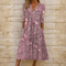OLIVIA™ | VESTIDO ELEGANTE COM DECOTE EM V - | Benedita Lisboa