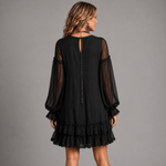 Ornélia™ | Vestido Mini Elegância - | Benedita Lisboa