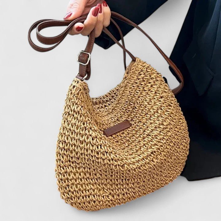 Paula™ | Bolsa de Praia Super Gira e Elegante, Perfeita para o Seu Dia a Dia - | Benedita Lisboa