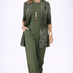 Paula™ | Conjunto de 3 Peças Verde - | Benedita Lisboa