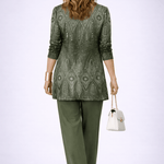 Paula™ | Conjunto de 3 Peças Verde - | Benedita Lisboa