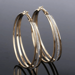 Piedad - Aros Dourados Retro - Earrings | Benedita Lisboa