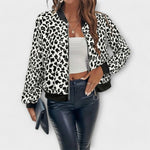 Raquel™ | Casaco de Leopardo Elegante - | Benedita Lisboa