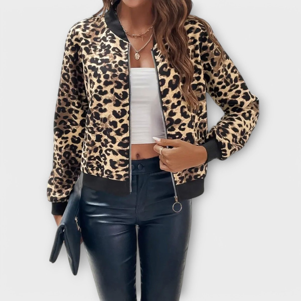 Raquel™ | Casaco de Leopardo Elegante - | Benedita Lisboa