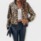 Raquel™ | Casaco de Leopardo Elegante - | Benedita Lisboa