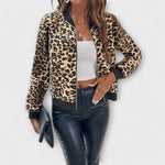 Raquel™ | Casaco de Leopardo Elegante - | Benedita Lisboa
