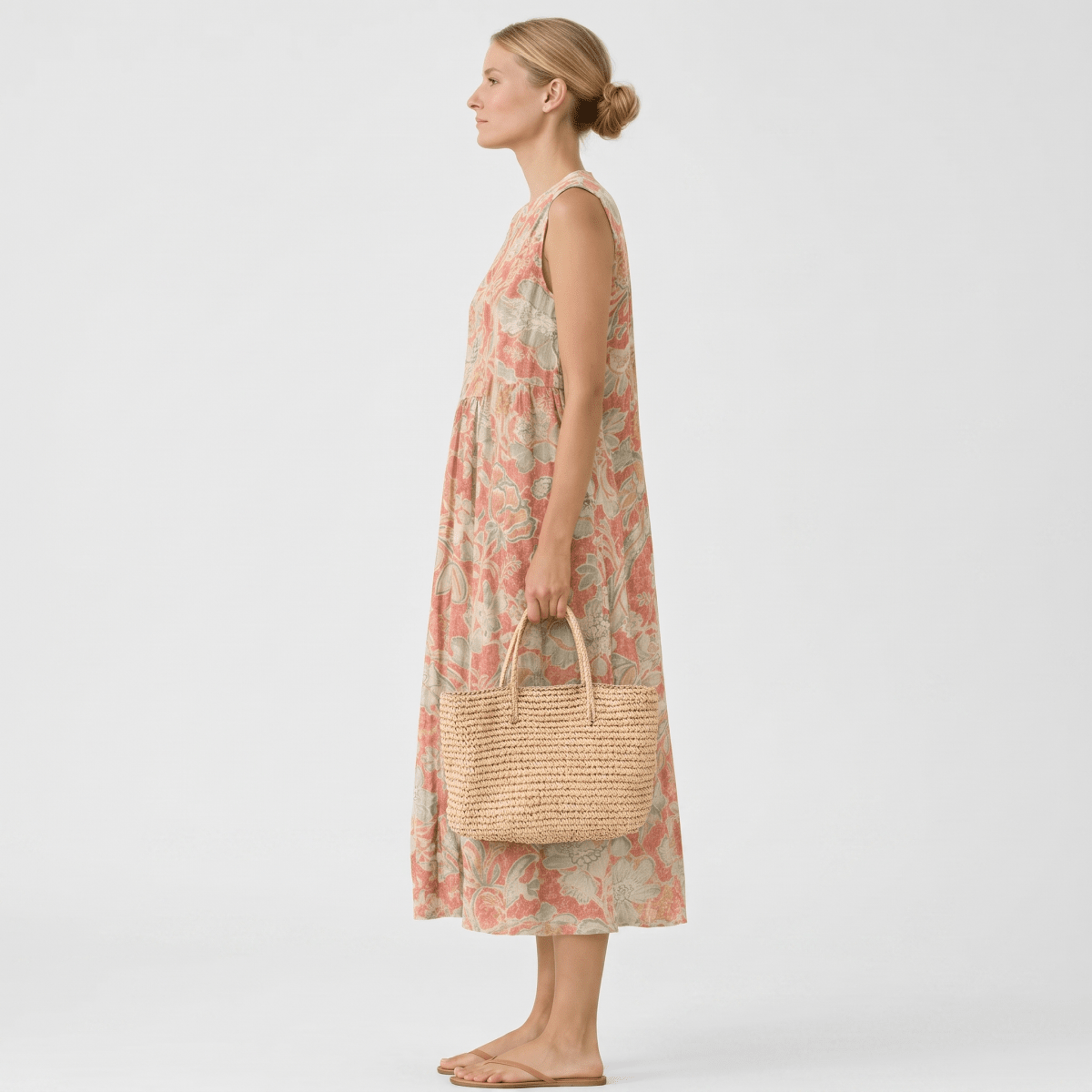 Raquel™ | Vestido Midi para o Dia a Dia - Vestido | Benedita Lisboa
