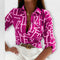 Romina™ | Blusa de gola clássica - | Benedita Lisboa