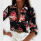 Romina™ | Blusa de gola clássica - | Benedita Lisboa