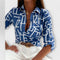 Romina™ | Blusa de gola clássica - | Benedita Lisboa