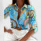 Romina™ | Blusa de gola clássica - | Benedita Lisboa