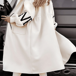 Rosa™ | Casaco - cardigan elegante com capuz - | Benedita Lisboa