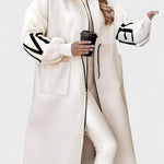 Rosa™ | Casaco - cardigan elegante com capuz - | Benedita Lisboa