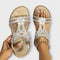 Rosalie™ | Sandálias ortopédicas com estilo boho - | Benedita Lisboa