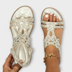 Rosalie™ | Sandálias ortopédicas com estilo boho - | Benedita Lisboa