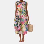 Rute™ | Vestido Midi para o Dia a Dia - Vestido | Benedita Lisboa