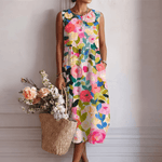 Rute™ | Vestido Midi para o Dia a Dia - Vestido | Benedita Lisboa