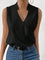 Salete™ | Top suave com decote em V para senhora - | Benedita Lisboa