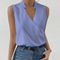 Salete™ | Top suave com decote em V para senhora - | Benedita Lisboa
