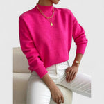 Sam™ | Camisola de Gola Alta Clássica - | Benedita Lisboa