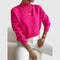 Sam™ | Camisola de Gola Alta Clássica - | Benedita Lisboa