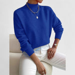 Sam™ | Camisola de Gola Alta Clássica - | Benedita Lisboa