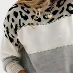 Sandra™ | Suéter Padrão de Leopardo - | Benedita Lisboa