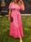 Sandra™ | Vestido maxi elegante com decote em V - | Benedita Lisboa