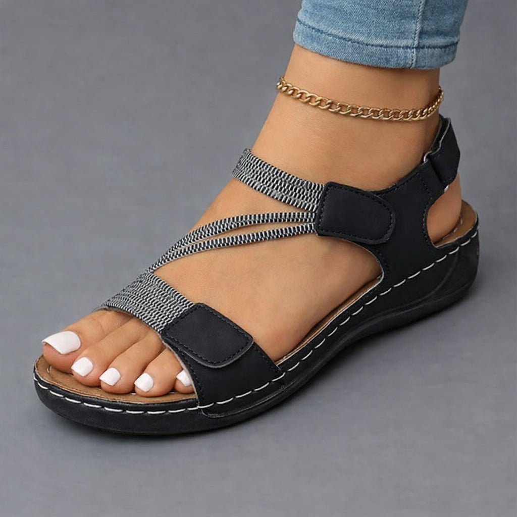 Sara™ | Sandálias Ortopédicas Max Comfort, Leves e Macias - Sandals | Benedita Lisboa