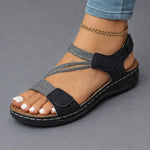 Sara™ | Sandálias Ortopédicas Max Comfort, Leves e Macias - Sandals | Benedita Lisboa
