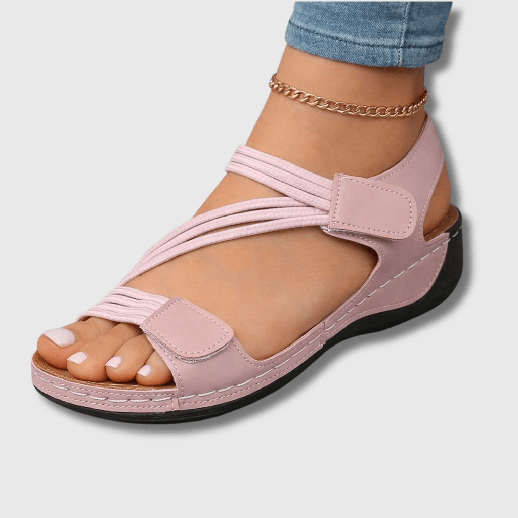 Sara™ | Sandálias Ortopédicas Max Comfort, Leves e Macias - Sandals | Benedita Lisboa