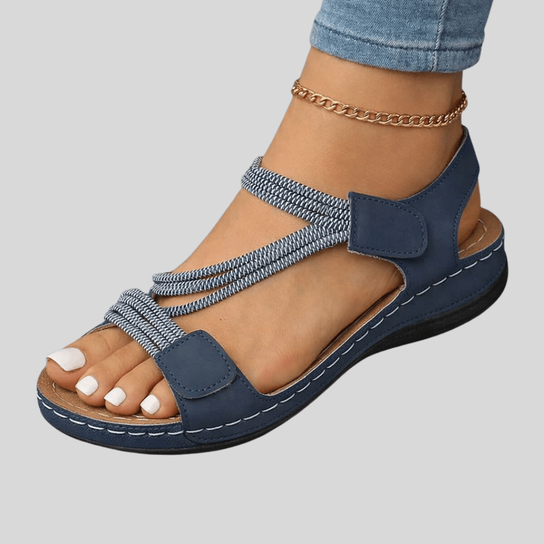 Sara™ | Sandálias Ortopédicas Max Comfort, Leves e Macias - Sandals | Benedita Lisboa