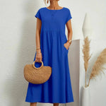 Sara™ | Vestido de Algodão Super Elegante e Confortável - | Benedita Lisboa