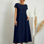 Sara™ | Vestido de Algodão Super Elegante e Confortável - | Benedita Lisboa